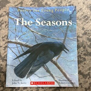 Scholastic Poetry for Young People: The Seasons - Blue and Black Cover